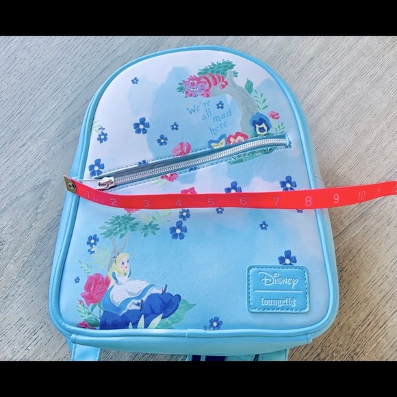 Loungefly Alice in Wonderland Mini Backpack - Picture 6 of 7